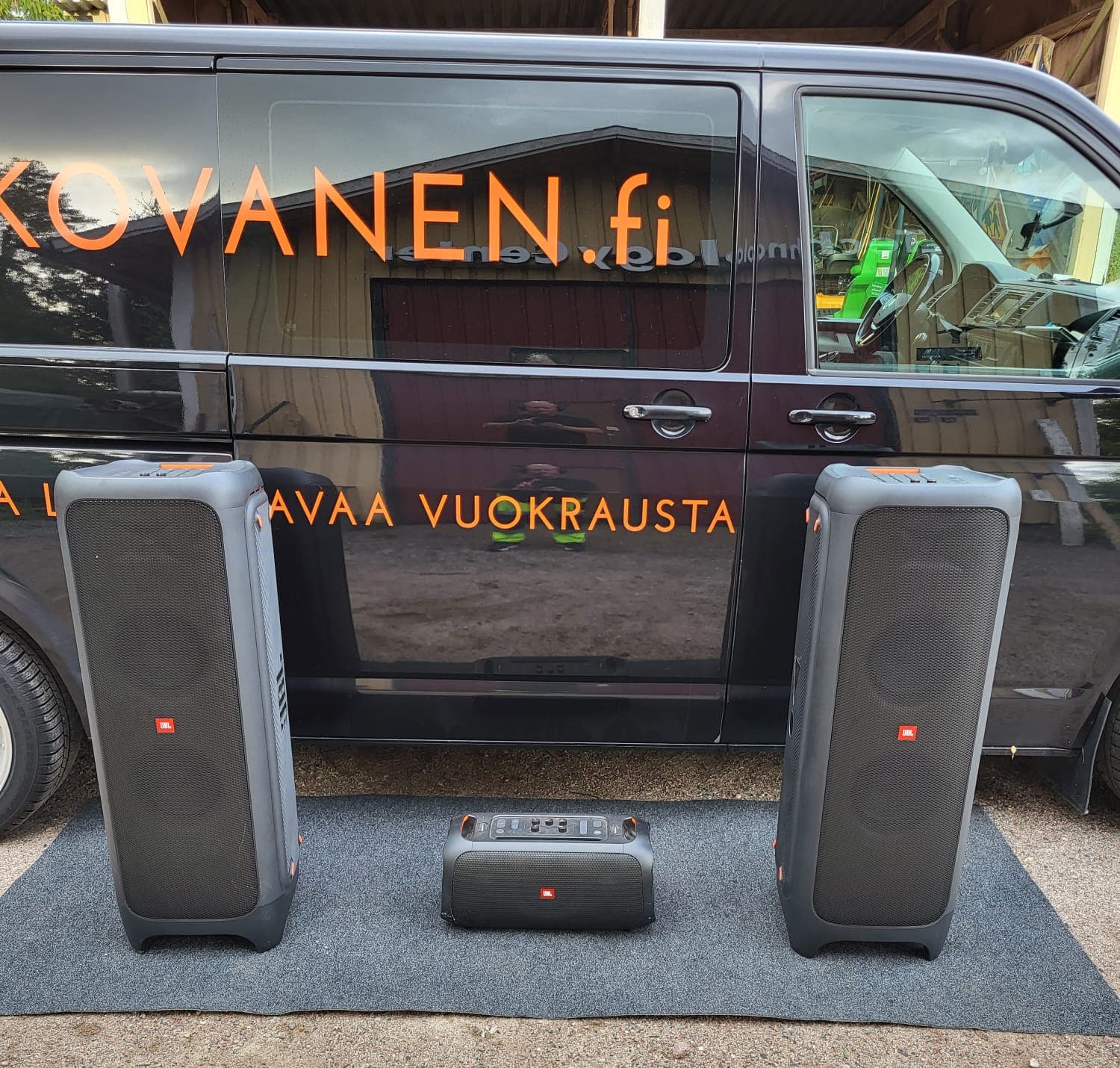 Kaiutin vuokraus, Aura