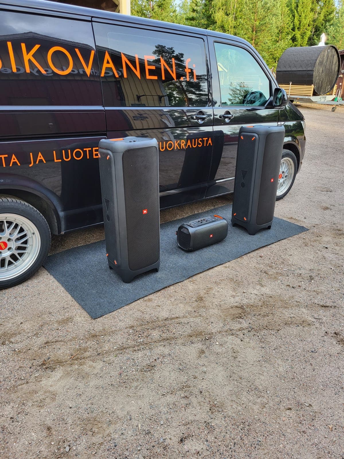 Kaiutin vuokraus, Aura