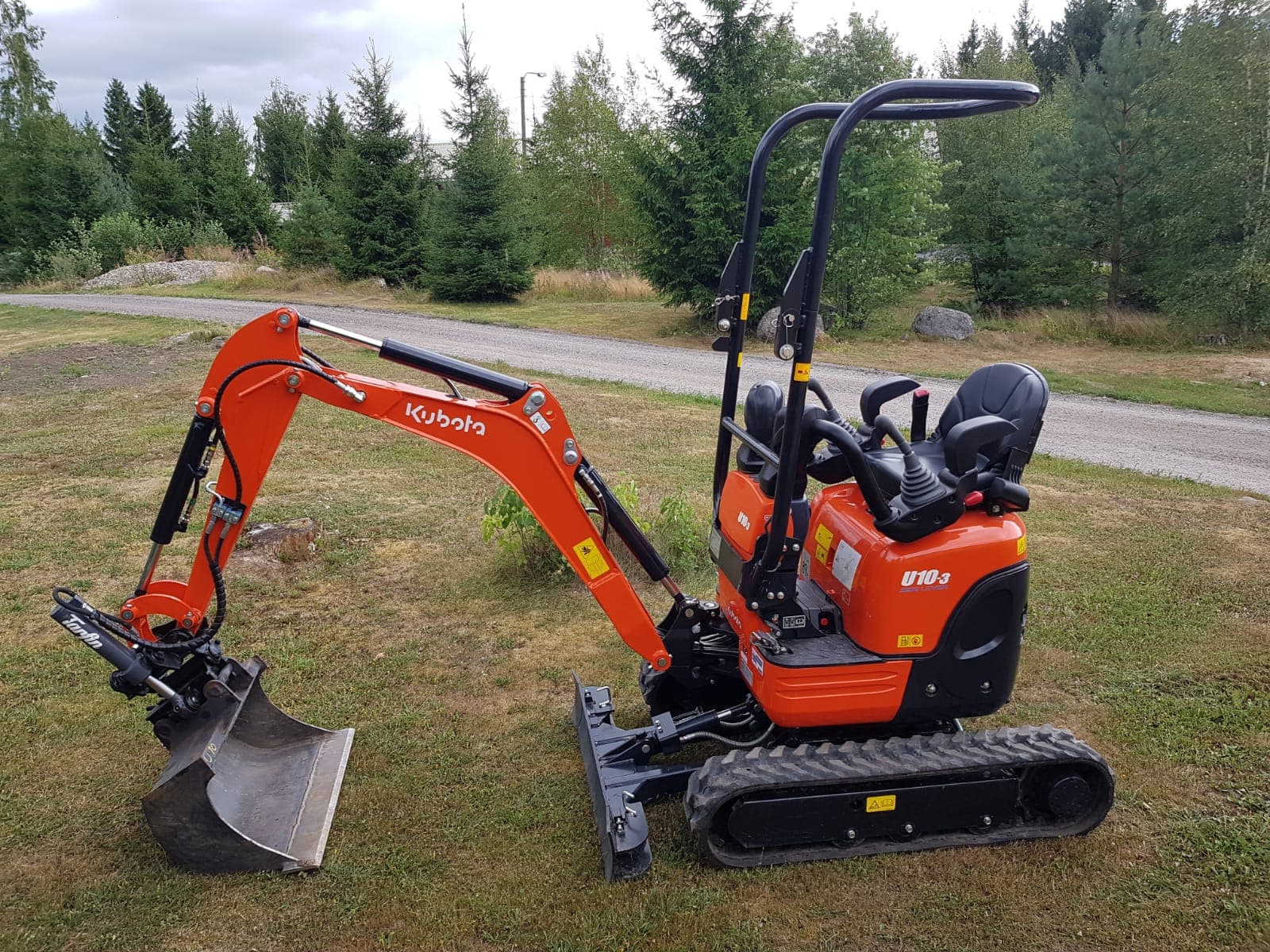 Minikaivurin vuokraus, Aura, Kyrö, Pöytyä, Riihikoski, Loimaa, Oripää, Yläne, Ypäjä, Lieto, Marttila, Koski TL, Turku, Kaarina, Paimio, Raisio, Naantali, Masku, Nousiainen